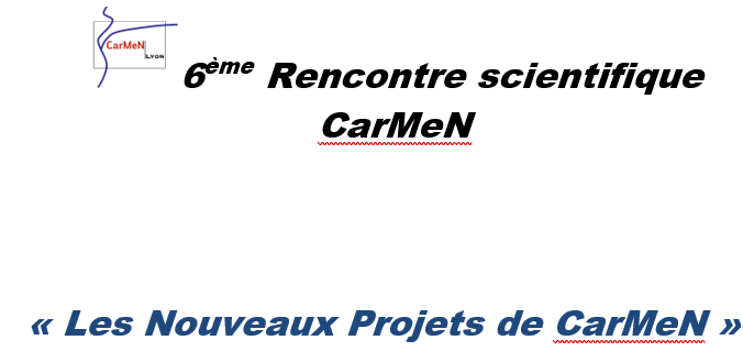 Image actualité CarMeN - Rencontre scientifique inter-équipes le 16 janvier 2024