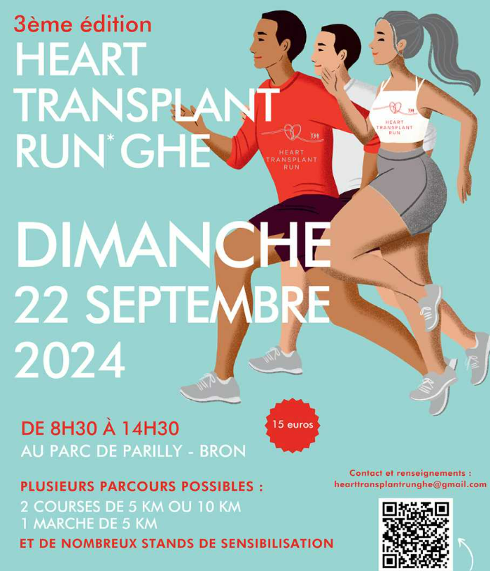 Image actualité CarMeN - 3eme Heart Transplant Run 22 septembre 2024