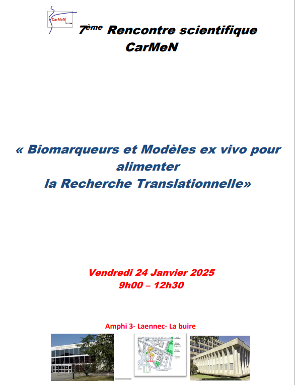 Image actualité CarMeN - 7eme Matinée scientifique CarMeN