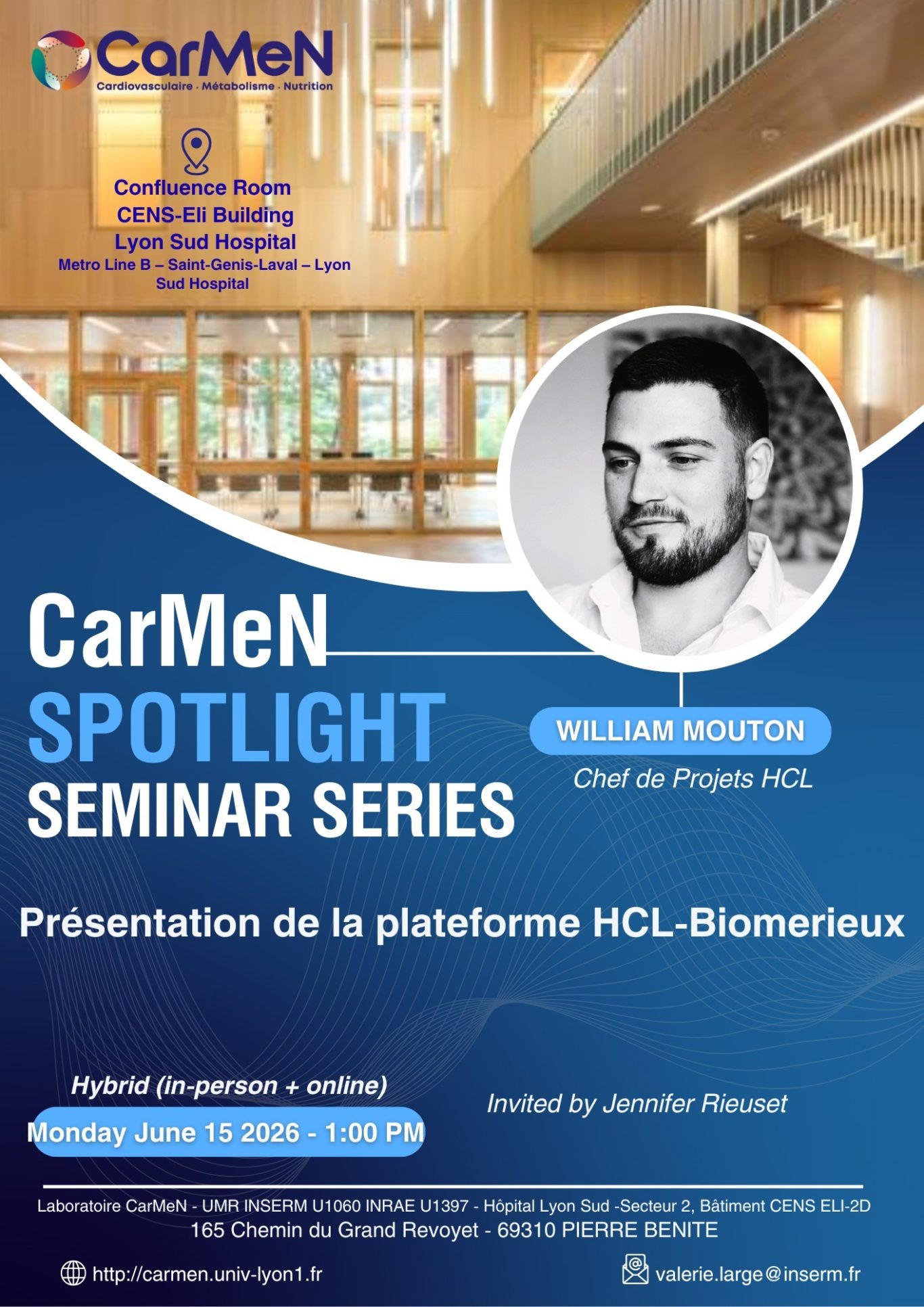 Image actualité CarMeN - Séminaire-invité William Mouton le 15 juin