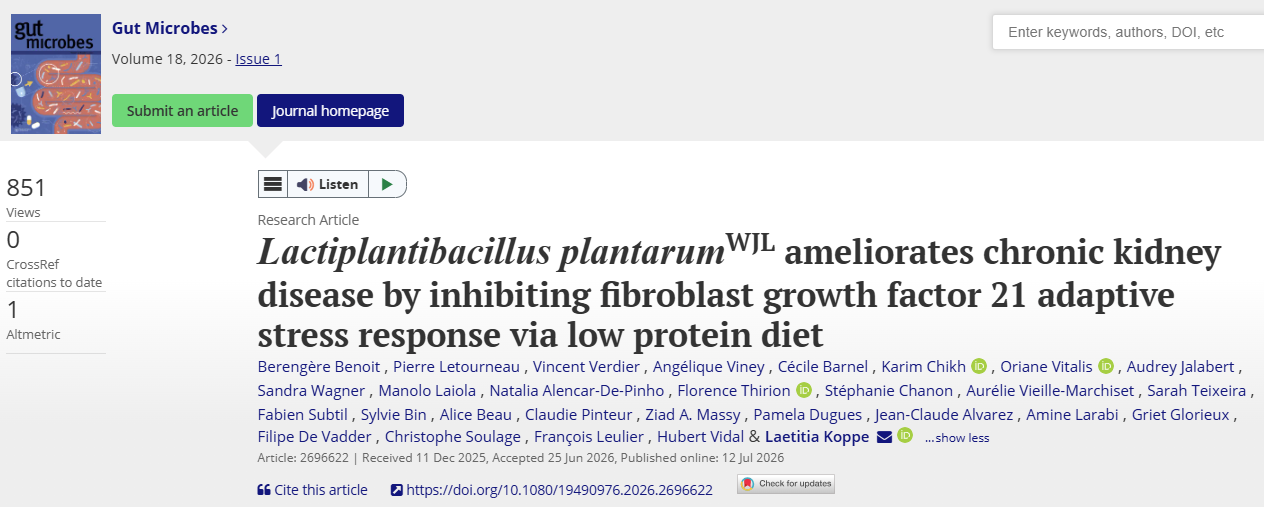 Image actualité CarMeN - Gut Microbes_July 2026_B.Benoit and col.- DO-IT, MERISM & IRIS Teams